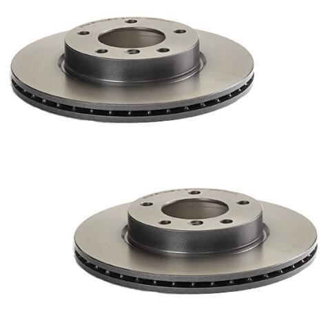 Brembo Brake Pads and Rotors Kit - Front (286mm) (Low-Met)